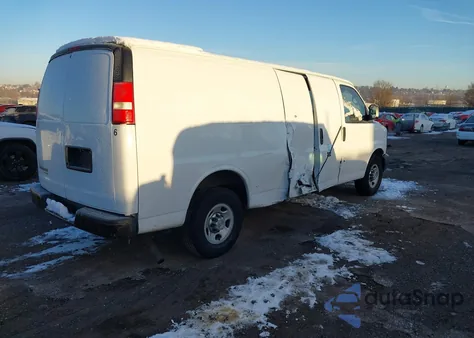 2013 Chevrolet Express 2500 Work Van from USA, damaged, VIN 1GCWGGBA1D1112228